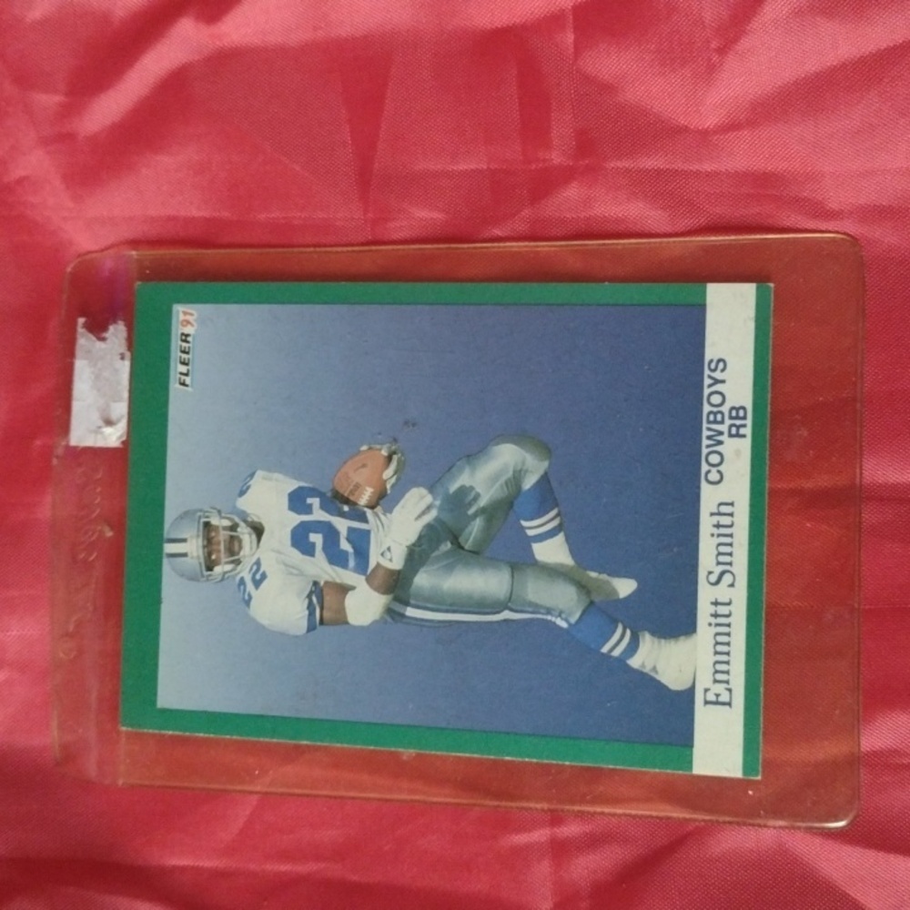 Emmitt Smith Rookie card